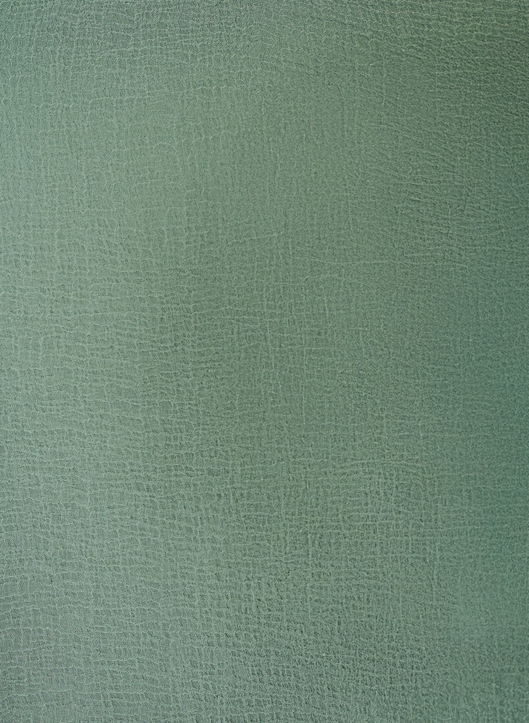 ZizziBlouse avec col en V et volants, Vert, Packshot image number 2