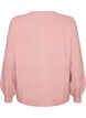 Cardigan en maille douce avec boutons dor&eacute;s, Rose poudr&eacute;e, Packshot image number 1