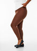 Leggings basiques en viscose, Marron, Model image number 0
