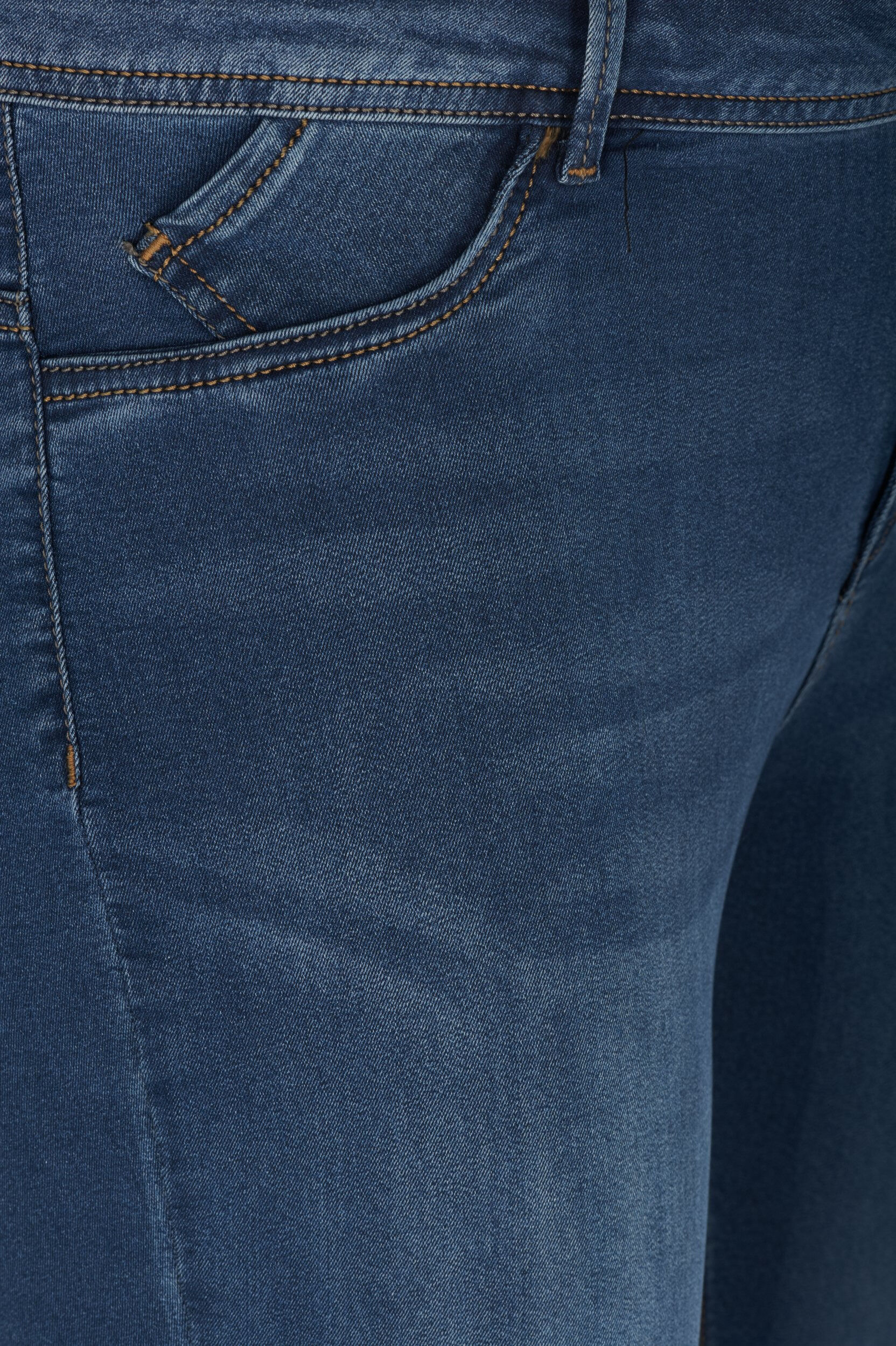 Zizzi Jean Amy super slim &agrave; taille haute, Bleu, Packshot image number 2