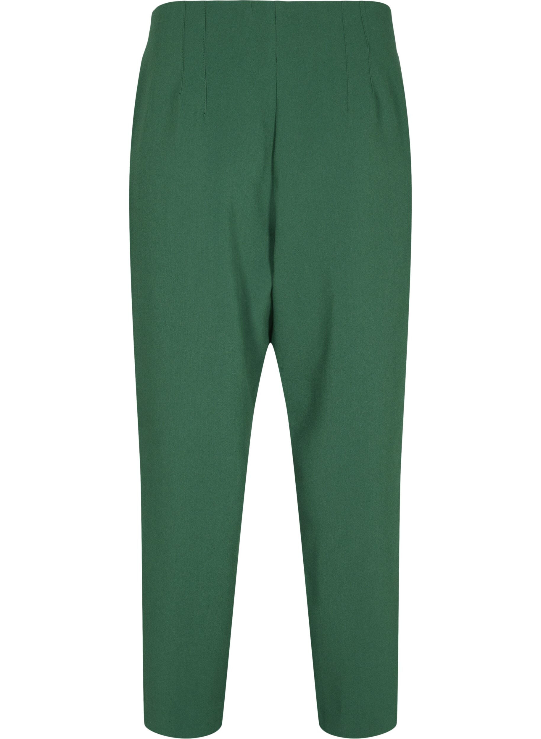 Zizzi Pantalon classique taille haute, Formal Garden, Packshot image number 1