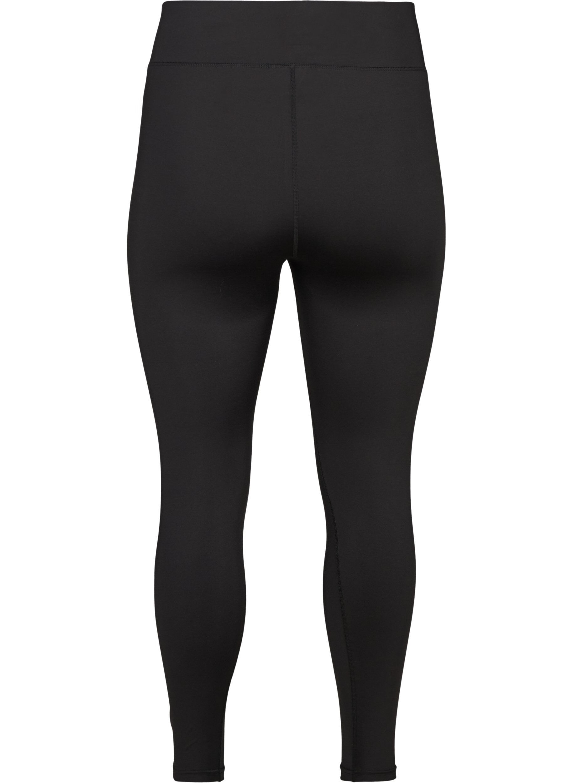 Zizzi Legging sport basic cropped, Noir, Packshot image number 1
