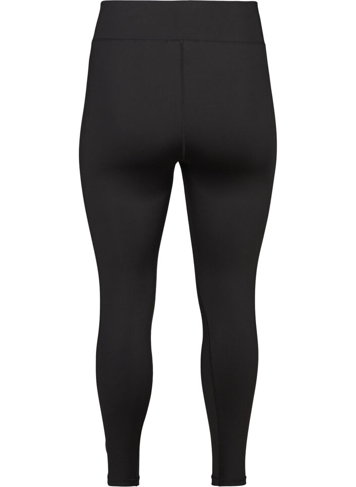 Legging sport basic cropped, Noir, Packshot image number 1