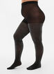 Collants en paillettes 50 deniers., Noir, Model image number 0