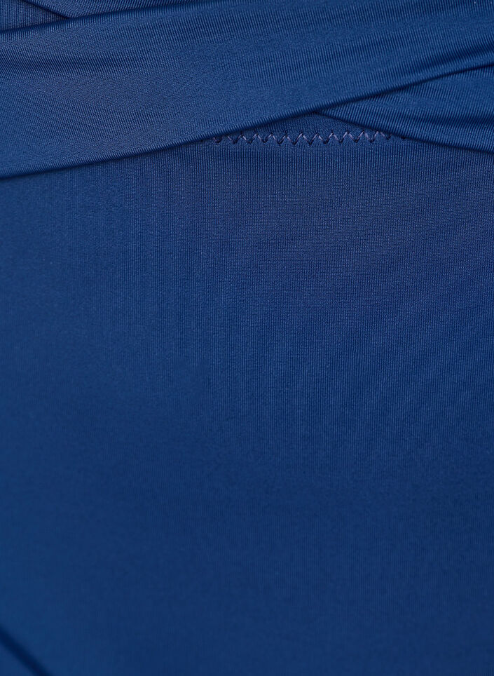 Bas de bikini avec d&eacute;tails cache-c&oelig;ur, Bleu, Packshot image number 2