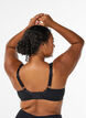 Soutien-gorge minimiseur avec bretelles rembourr&eacute;es, Noir, Model image number 2