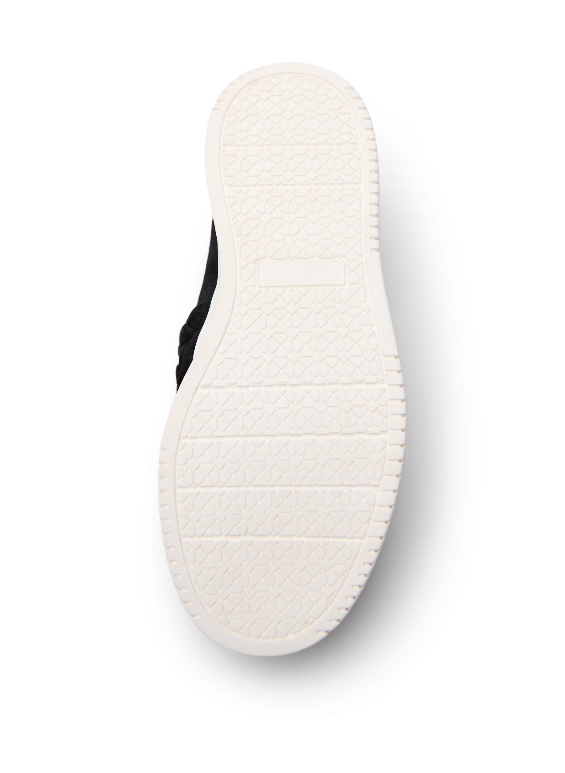 Zizzi Chaussures en su&eacute;dine avec brides tress&eacute;es, Noir, Packshot image number 4