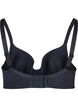 Soutien-gorge à armatures avec rembourrage et dentelle, Black, Packshot image number 1