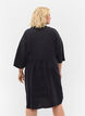 Robe à manches 3/4 en lyocell (TENCEL™), Black, Model image number 1