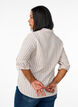 Chemise en lin et viscose avec manches 3/4, Beige, Model image number 2
