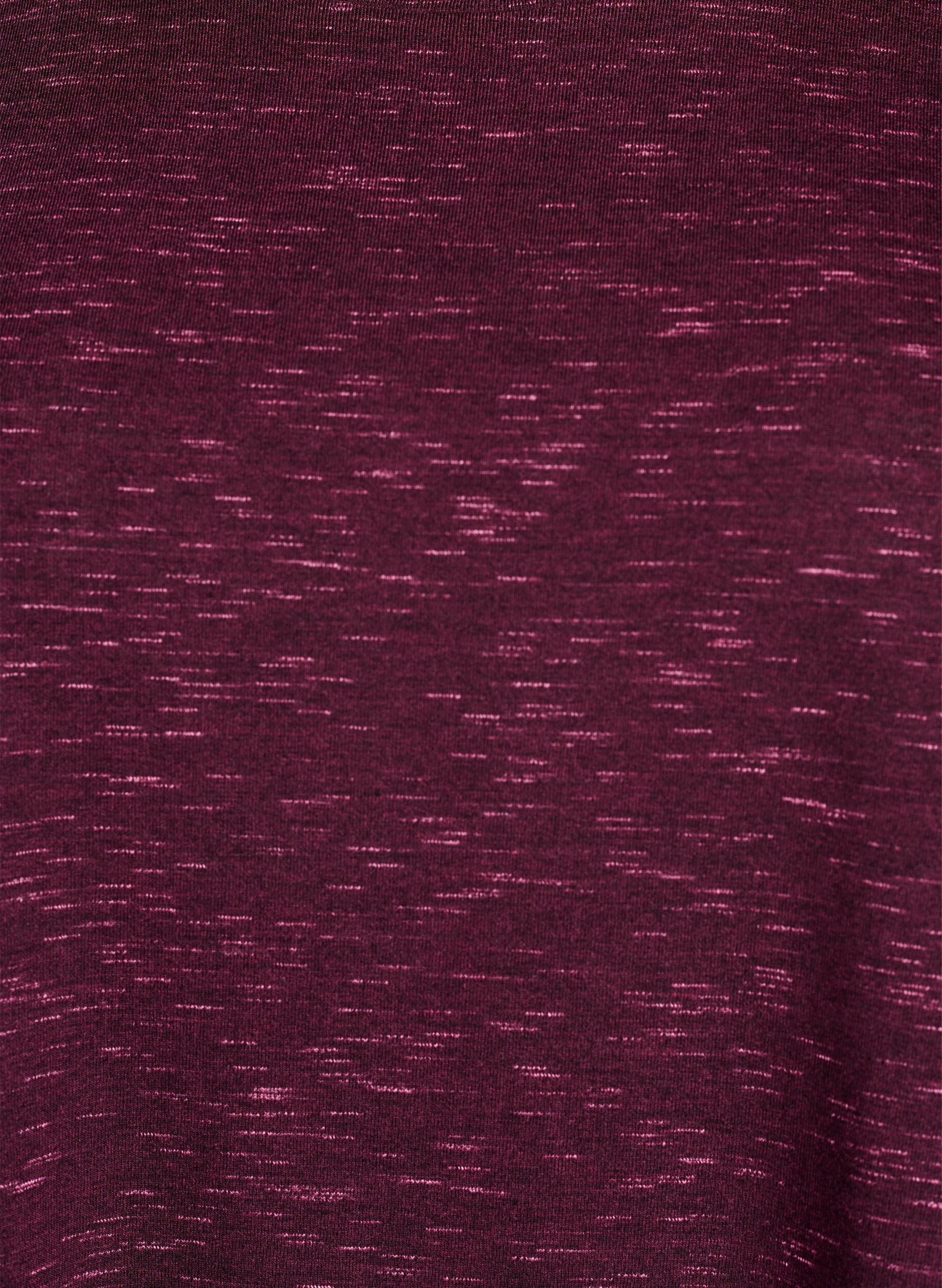 ZizziT-shirt d'entra&icirc;nement ample &agrave; manches courtes, Bordeaux fonc&eacute;, Packshot image number 2