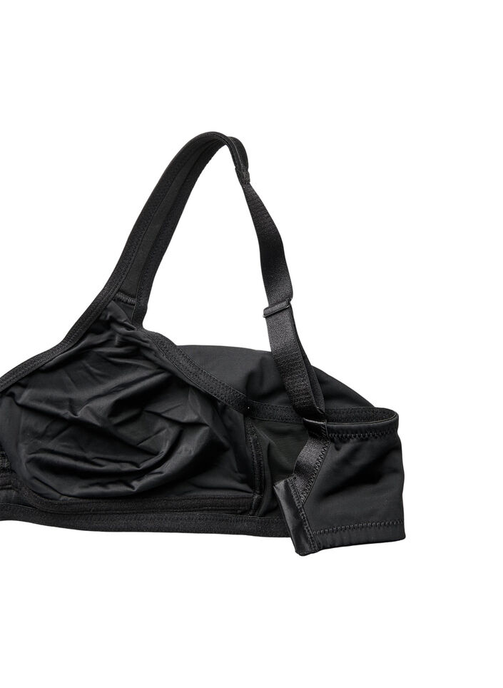Soutien-gorge confort avec bretelles rembourr&eacute;es, Noir, Packshot