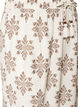 Pantalon ballon taille haute &agrave; motifs, Vanille, Packshot image number 2