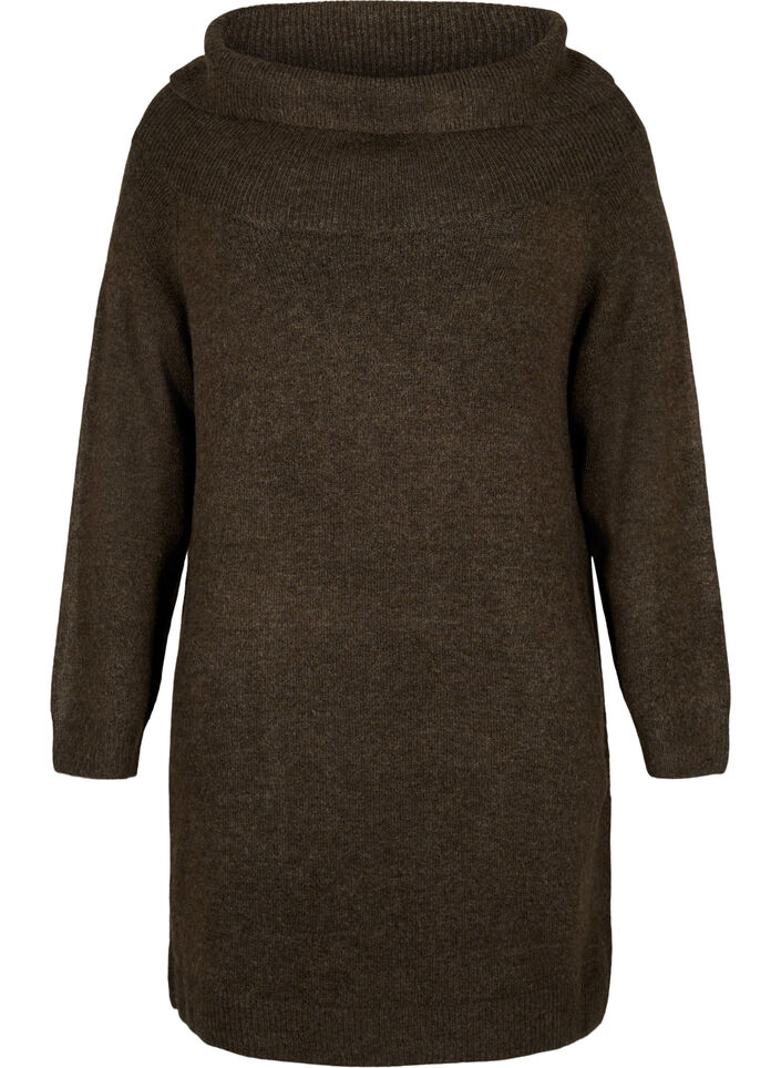 Robe tricot en mélange, Demitasse Mel., Packshot image number 0