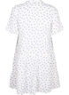 Robe en coton avec imprim&eacute; c&oelig;ur, Bright White Heart, Packshot image number 1