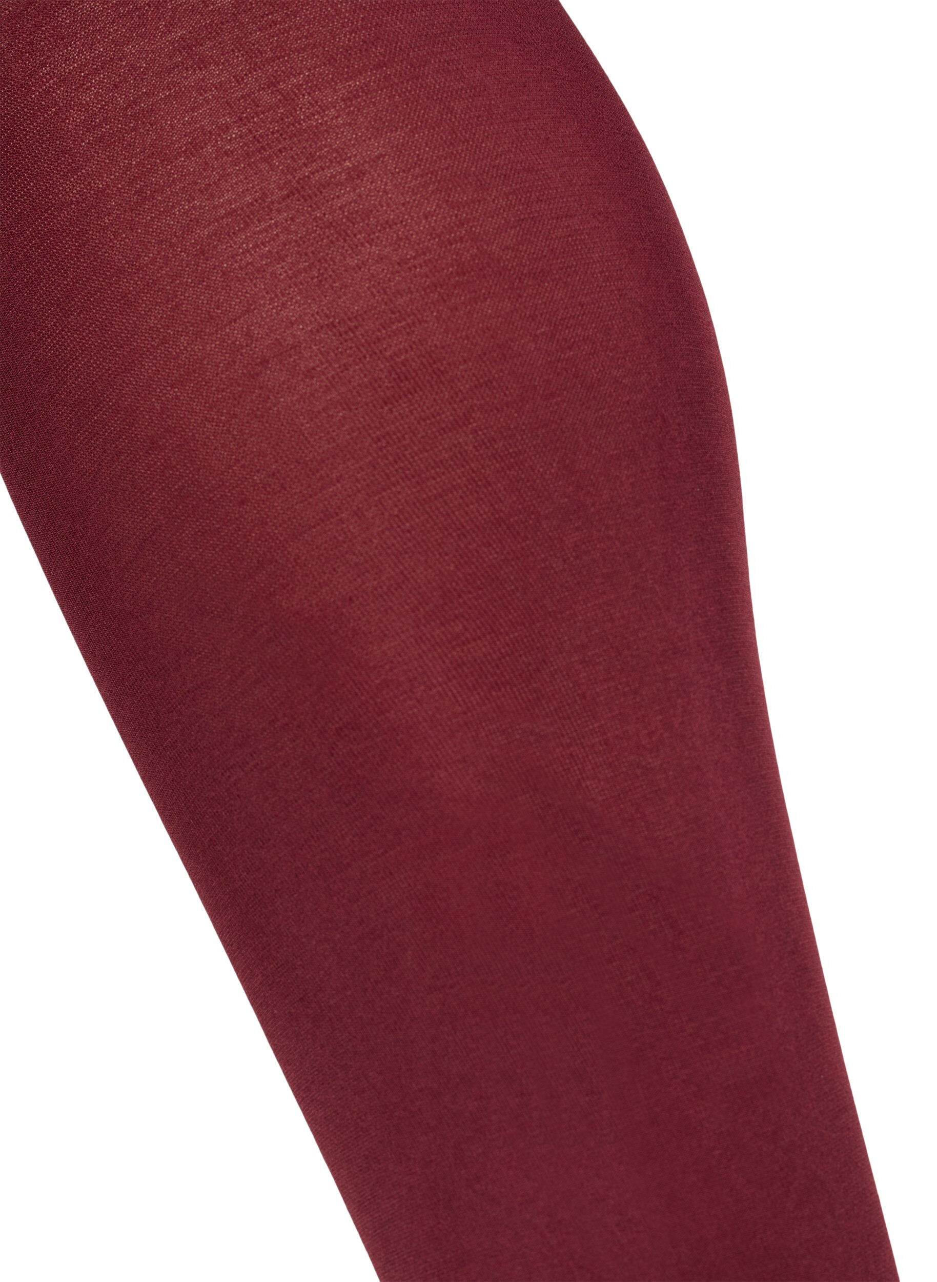 Zizzi Collants, Bordeaux fonc&eacute;, Packshot image number 1
