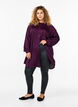 Chemise longue à boutons et manches longues, Potent Purple, Model image number 2