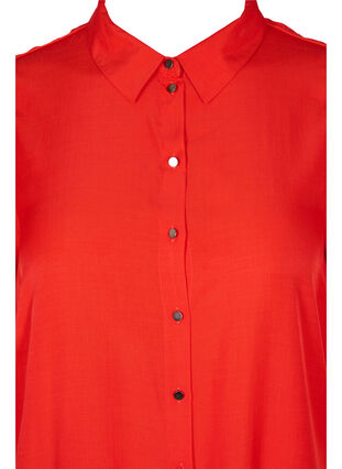 Robe chemise à manches 3/4, Fiery Red, Packshot image number 2