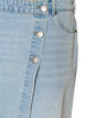 Short en denim effet portefeuille et taille haute, Bleu Clair, Packshot image number 2