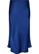 Jupe midi en satin, Bleu, Packshot image number 0