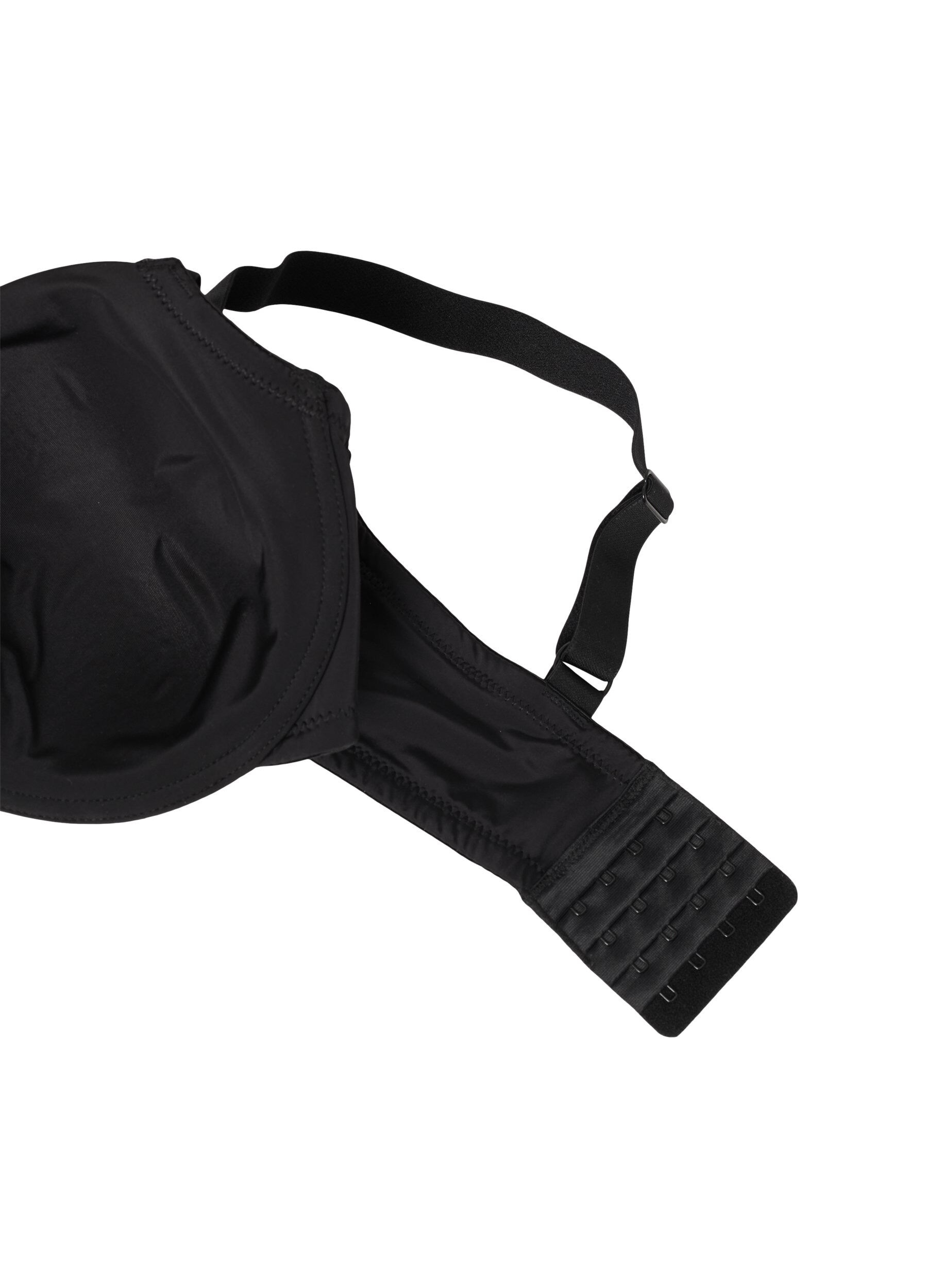 Zizzi Soutien-gorge moul&eacute; avec d&eacute;tail de corde, Black, Packshot image number 3