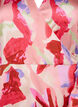Robe portefeuille en satin avec imprimé, Geranium Graphic AOP, Packshot image number 2