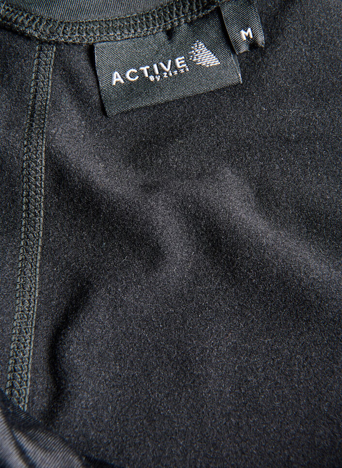 Collants d'entra&icirc;nement avec doublure polaire, Noir, Packshot image number 3