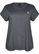 T-shirt de sport couleur unie, Gris, Packshot image number 0