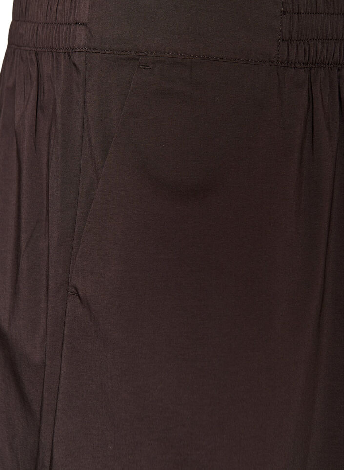 Pantalon ballon avec poches et ceinture &eacute;lastique, Marron, Packshot image number 2