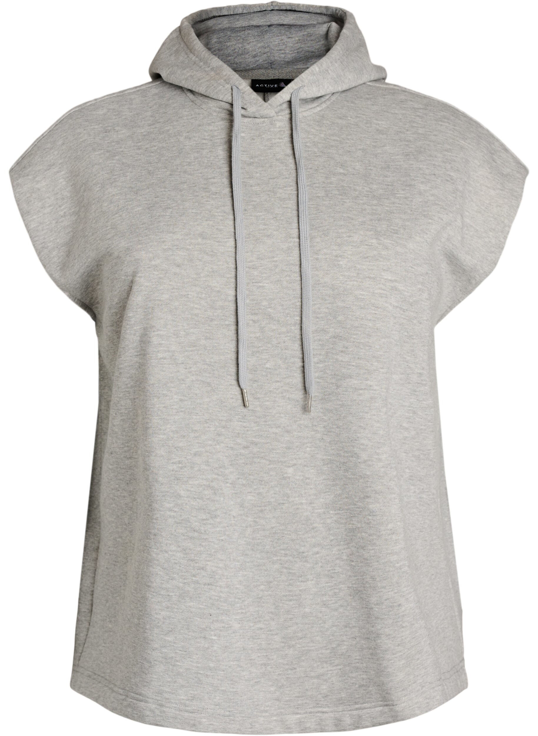 Gilet de sweat &agrave; capuche avec &eacute;paulettes