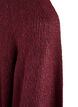 Cardigan long c&ocirc;tel&eacute; sans fermeture, Bordeaux, Packshot image number 2