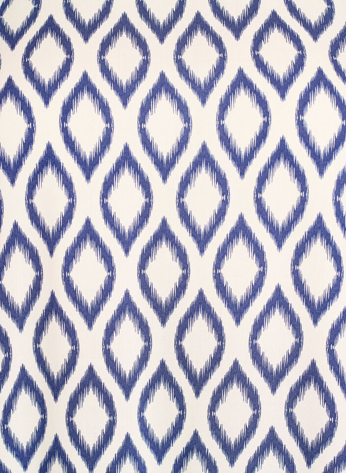 Robe en viscose avec d&eacute;coupe, Bleu, Packshot image number 2
