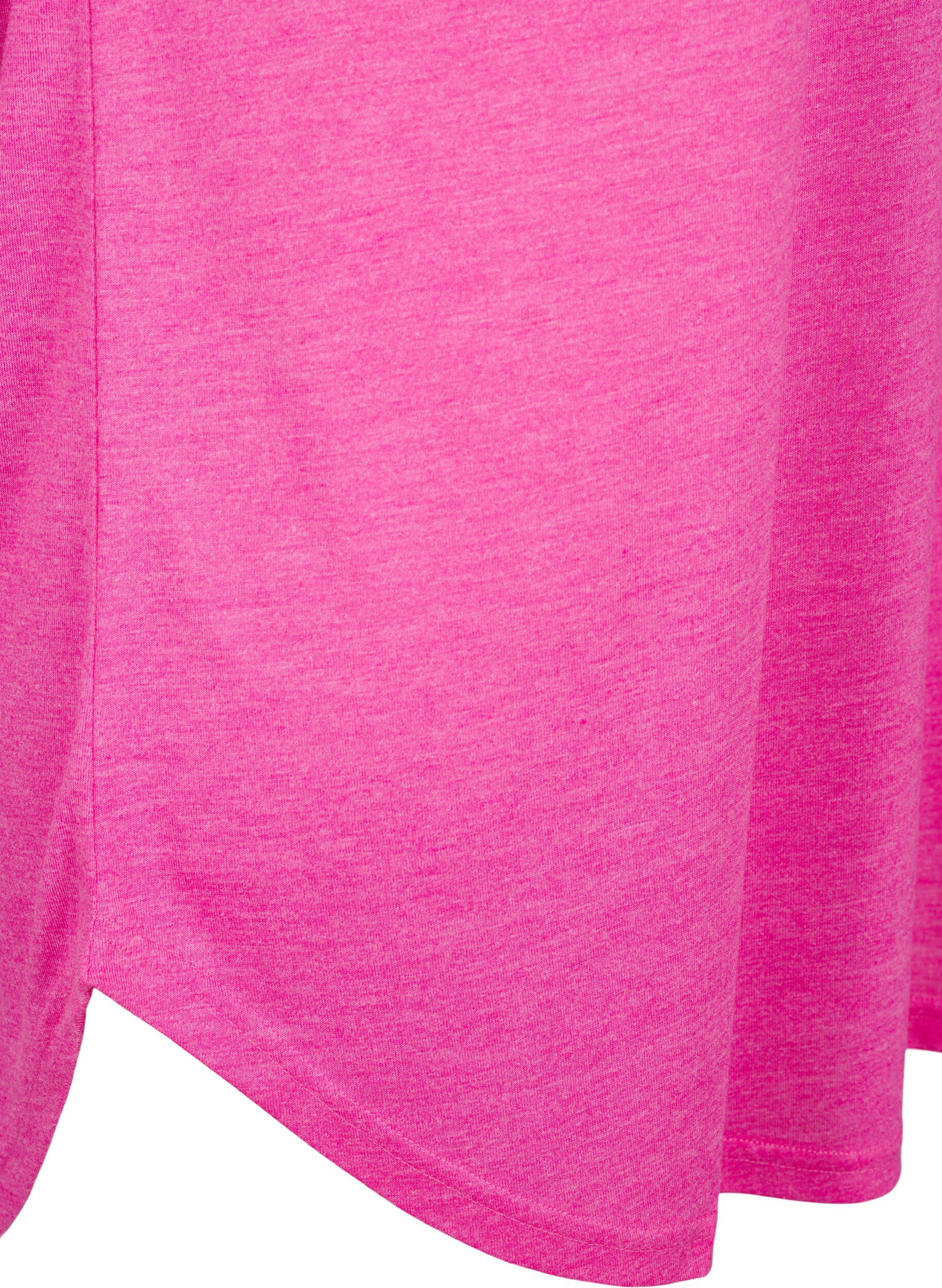 Zizzi Chemise de nuit &agrave; manches courtes avec imprim&eacute; de texte, 9990, Packshot image number 3