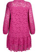 Robe en dentelle avec boutons et forme en A, Festival Fuchsia, Packshot image number 1
