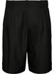 Short bermuda ample &agrave; taille haute, Noir, Packshot image number 1
