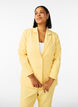 Blazer classique avec fermeture &agrave; boutons, Jaune clair, Model image number 0