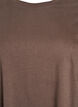 Robe t-shirt en coton jusqu'aux genoux, Marron, Packshot image number 2