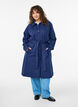 Trench-coat avec ceinture et fentes, Bleu, Model image number 0