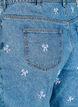 Jeans Mille coupe Mom avec broderies, Bleu Clair, Packshot image number 3