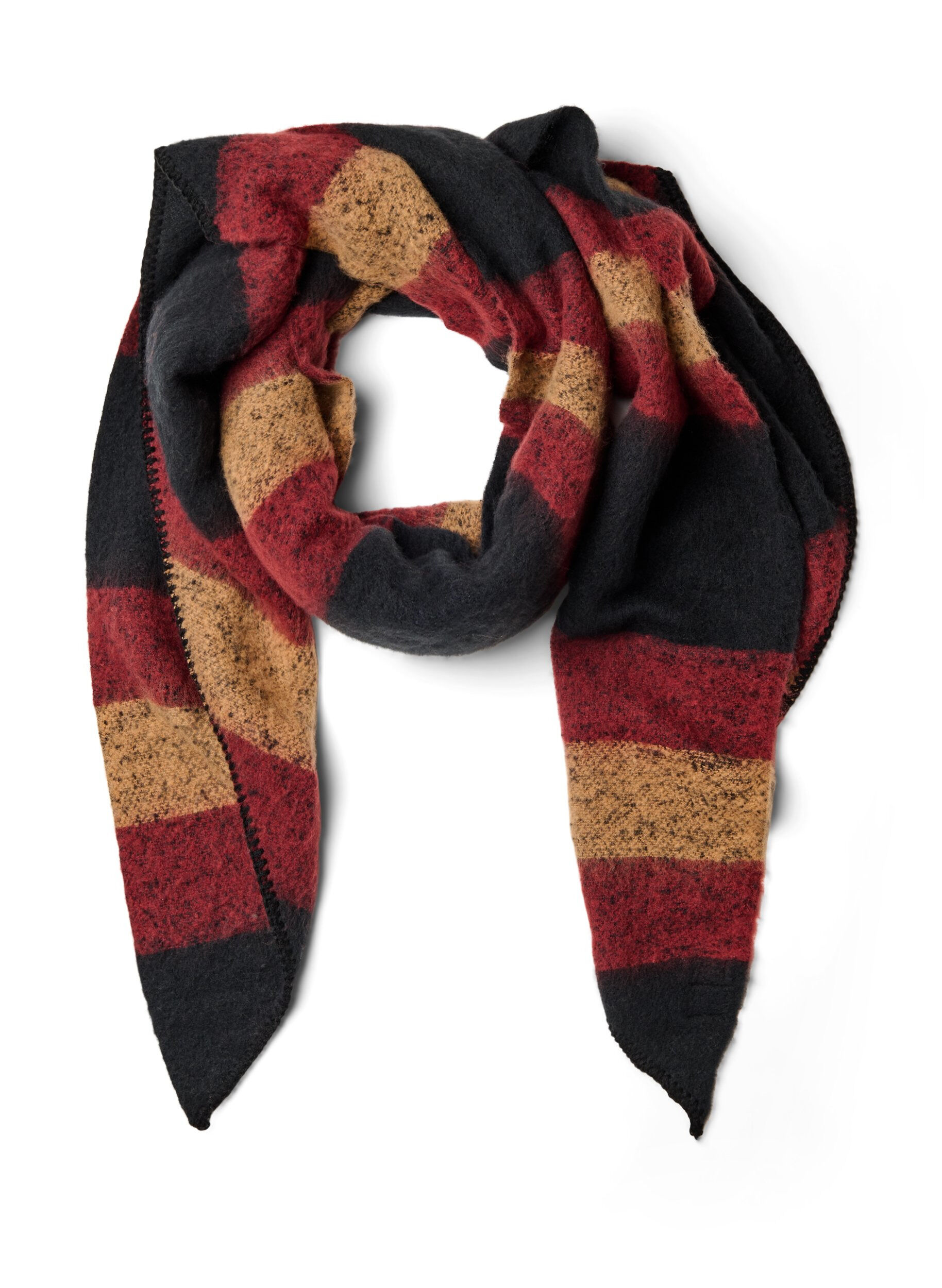 &Eacute;charpe douce &agrave; motif aux couleurs chaudes