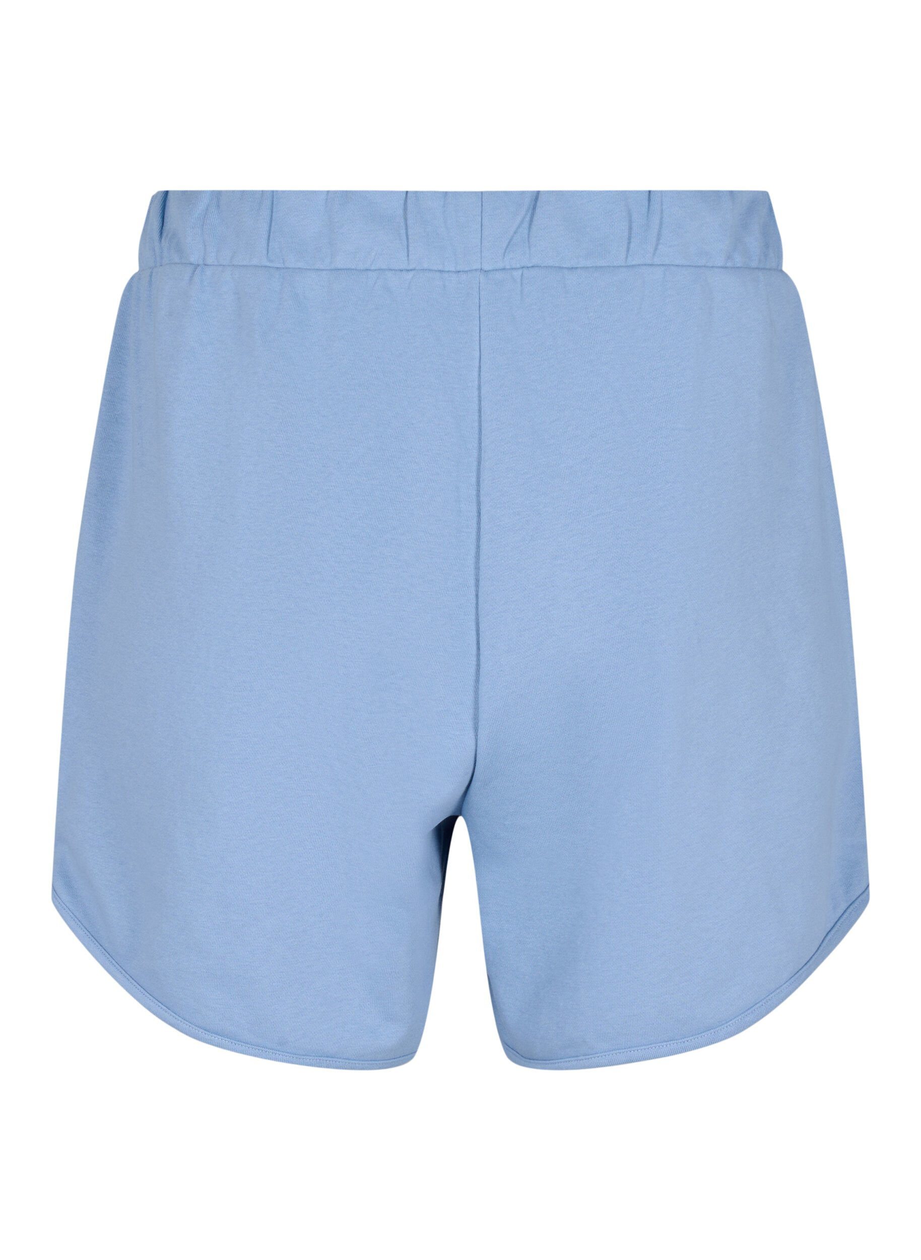 Zizzi Short de couleur unie avec poches, Faded Denim, Packshot image number 1