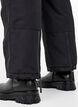 Pantalon de ski avec poches et taille ajustable, Noir, Model image number 4