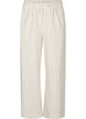 Pantalon ample avec taille haute et poches, Vanille, Packshot image number 0