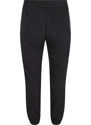 Pantalon de jogging avec cordon de serrage et poches, Black, Packshot image number 1