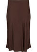 Jupe en viscose avec une ceinture &eacute;lastique, Marron, Packshot image number 1