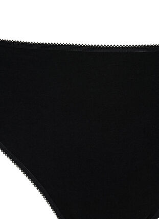 7-pack string en coton, Black, Packshot image number 2