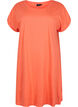 Robe en coton à manches courtes (2-pack), Living Coral / Black, Packshot image number 3