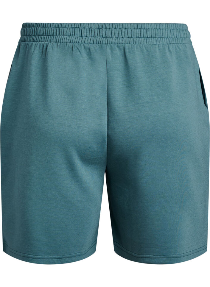 Shorts en m&eacute;lange de modal avec des poches, Vert, Packshot image number 1