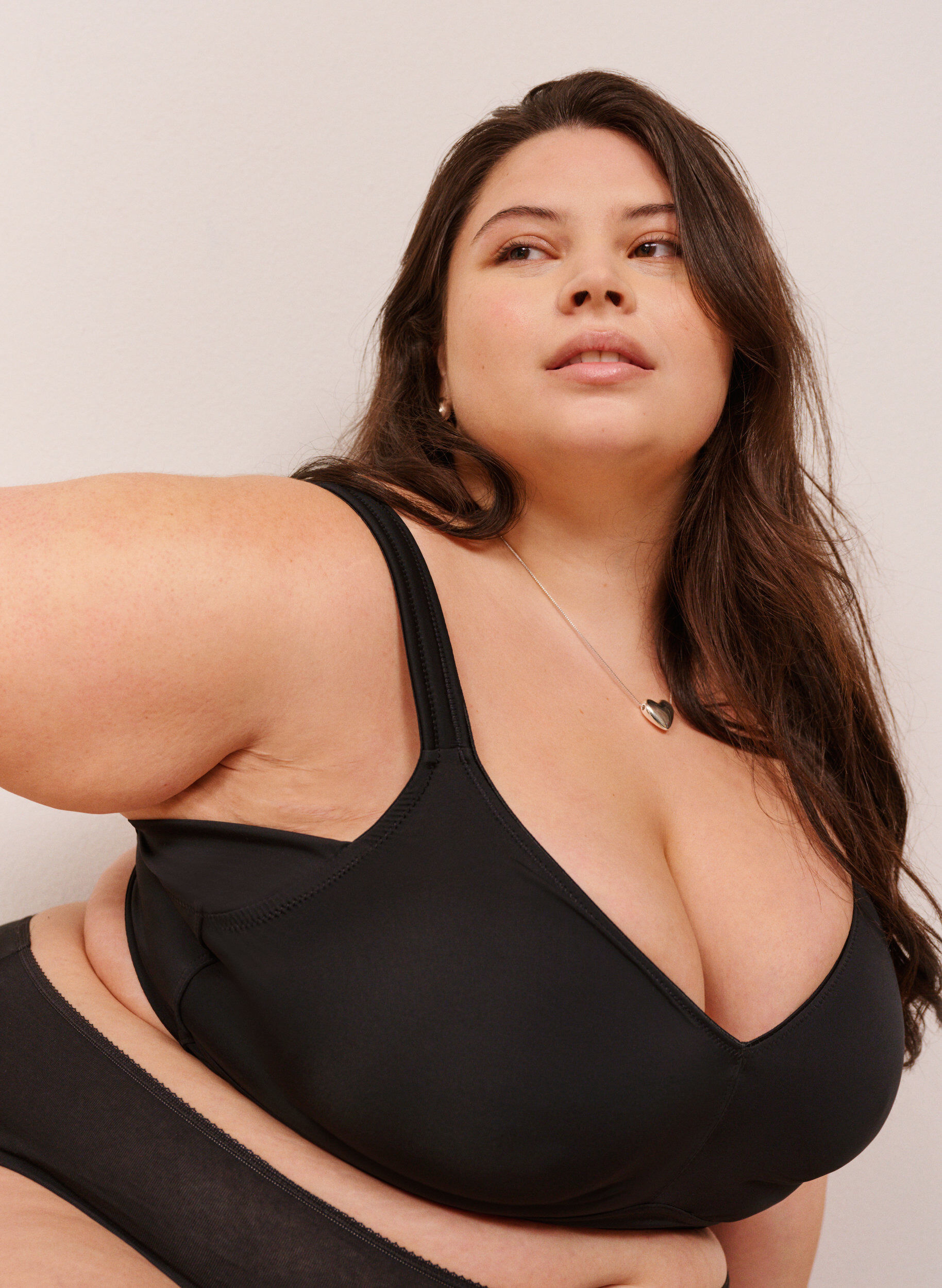 Soutien-gorge confort avec bretelles rembourr&eacute;es