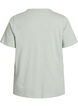 T-shirt dot&eacute; de boutons, Vert clair, Packshot image number 1